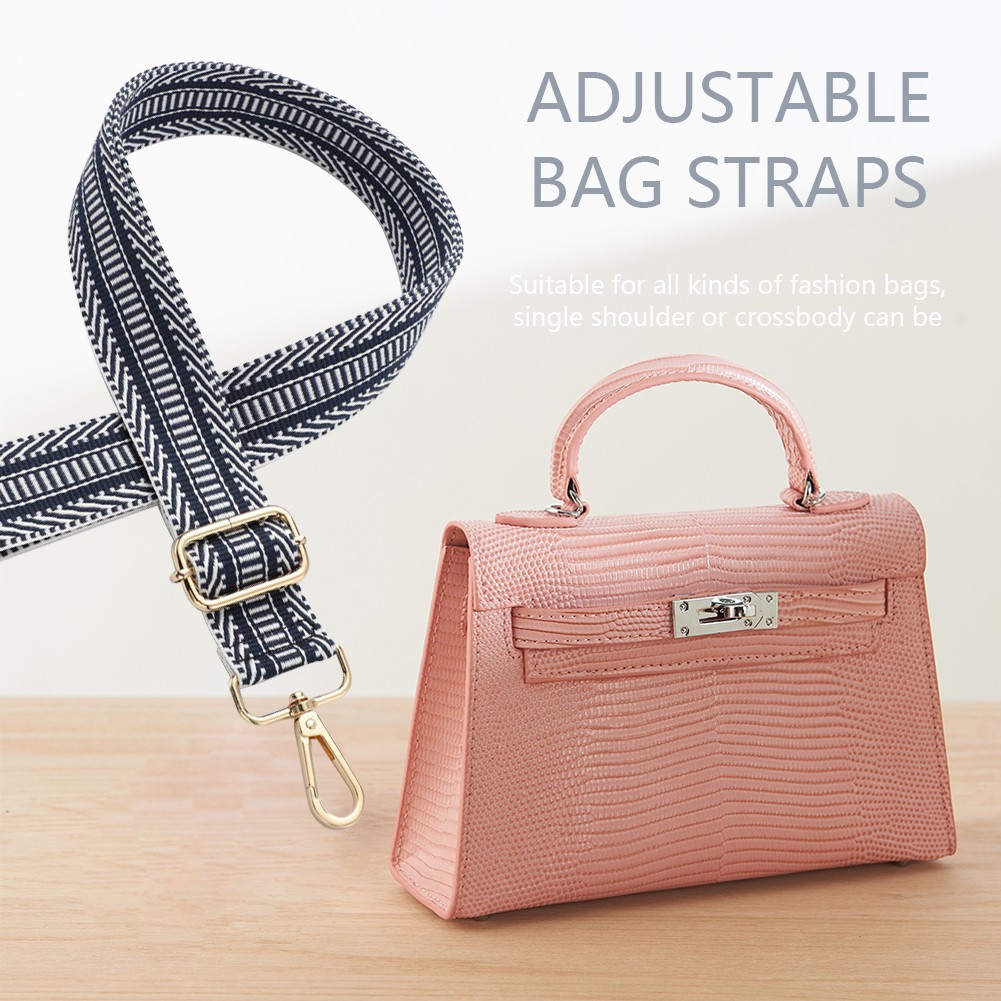 Creative Women Messenger Bag Long Chain Bag Strap DIY Colorful Handles Shoulder Strap Charms Replacement Accessories