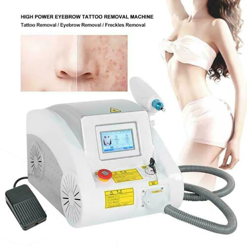 Q Switch ND YAG Carbon Laser Peel Tattoo Eyebrow Removal Machine Skin Whitening