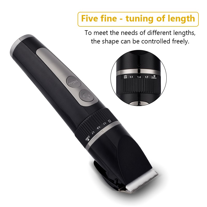 Professional hair clipper for men rechargeable electric razor hair trimmer hair cutting machine beard trimmer fast shipping