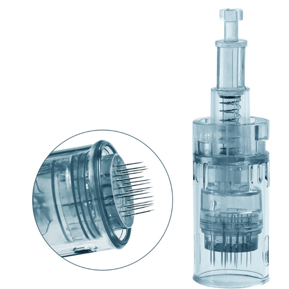 أغخاس ديرمابين m8 إبرة بروفيسينال ميكرونيدلينغ خرطوشة الإبر مايكرو إبرة حربة خرطوشة استبدال للتجميل ميسو
