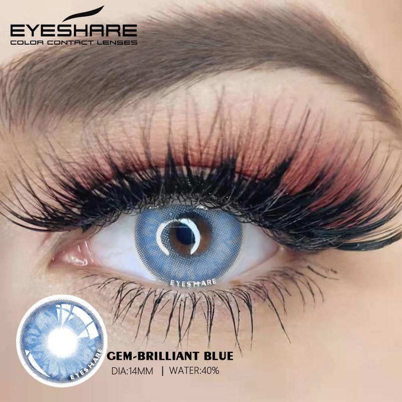 Eyeshare Colored Eye Lenses Annual Makeup Colored Eye Contact Lenses Eye Contact Lenses Cosmetic Colored Eyes Eyes Makeup