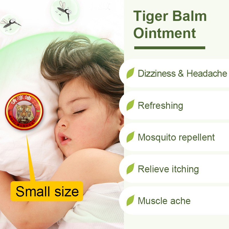 3/9pcs Red Tiger Balm Ointment Muscle Back Neck Relieve Headache Pain Relief Cold Cream Body Massager Anti Itching Plaster