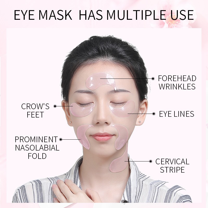 seaweed collagen eye patches under eye patches edema hydrogel eye patches dark circle patches korean mask 60pcs