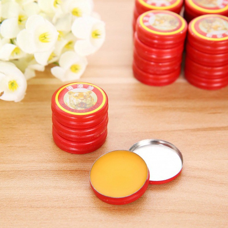 100pcs/lot Essential Oil Cure Influenza Cold Headache Dizziness Muscle Tiger Balm Ointment Natural Innifun Sumifun