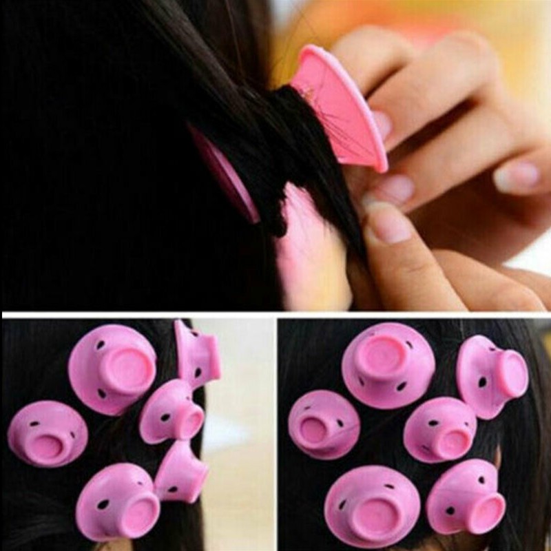 10/20/set Soft Rubber Magic Hair Care Rollers Silicone Hair Curler No Heat No Clip Hair Styling Curling DIY Tool for Hair Curler