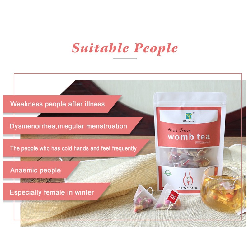 2/3 Boxes Feminine Hygiene Uterus Detox Tea Irregular Menstruation Uterus Tea Natural Herbal Uterus Cleansing Warming Health Care