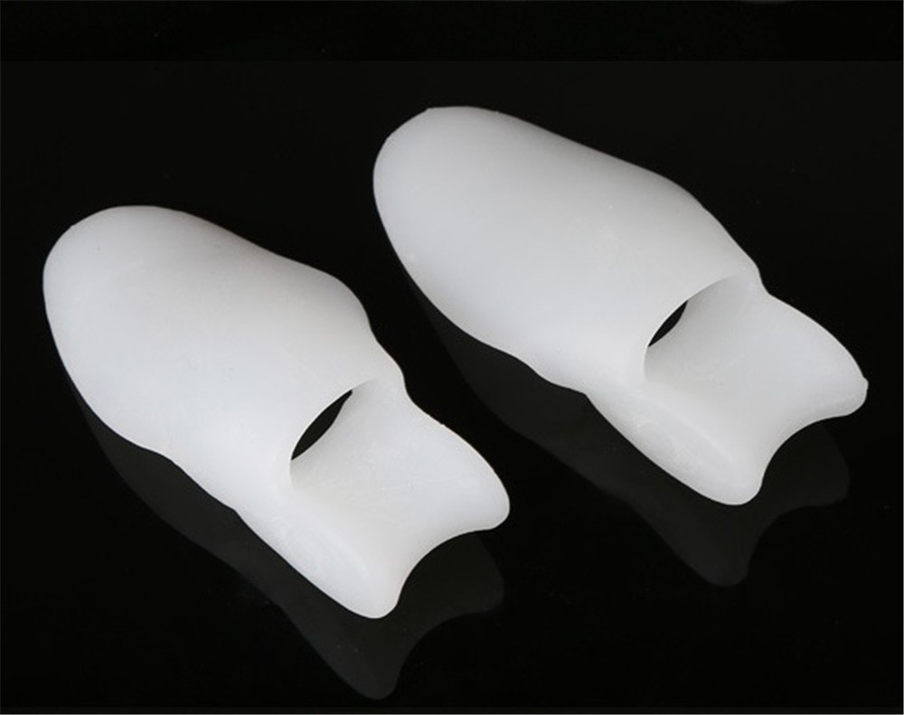 1pc toe separators spacer straightener thumb big toe pad device toe pads thumb valgus corrector relief foot bunion