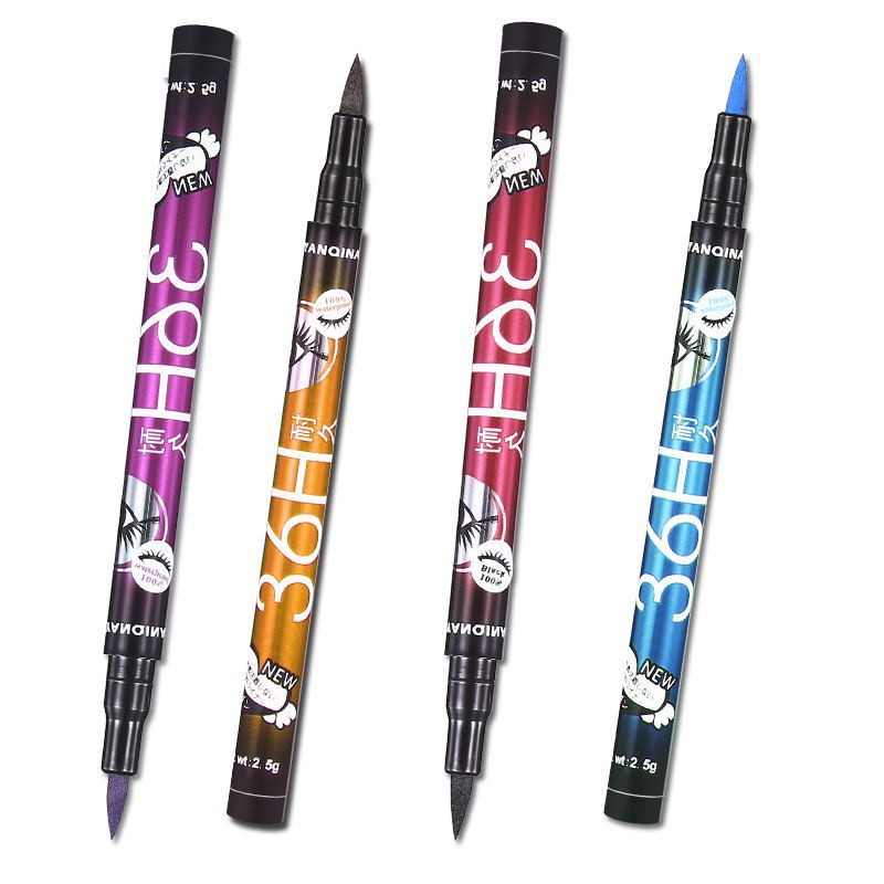 Professional Liquid Eyeliner Pencil Waterproof 36 Hours Liquid Quick Dry Long Lasting Soft Makeup Tools TSLM1 1pc