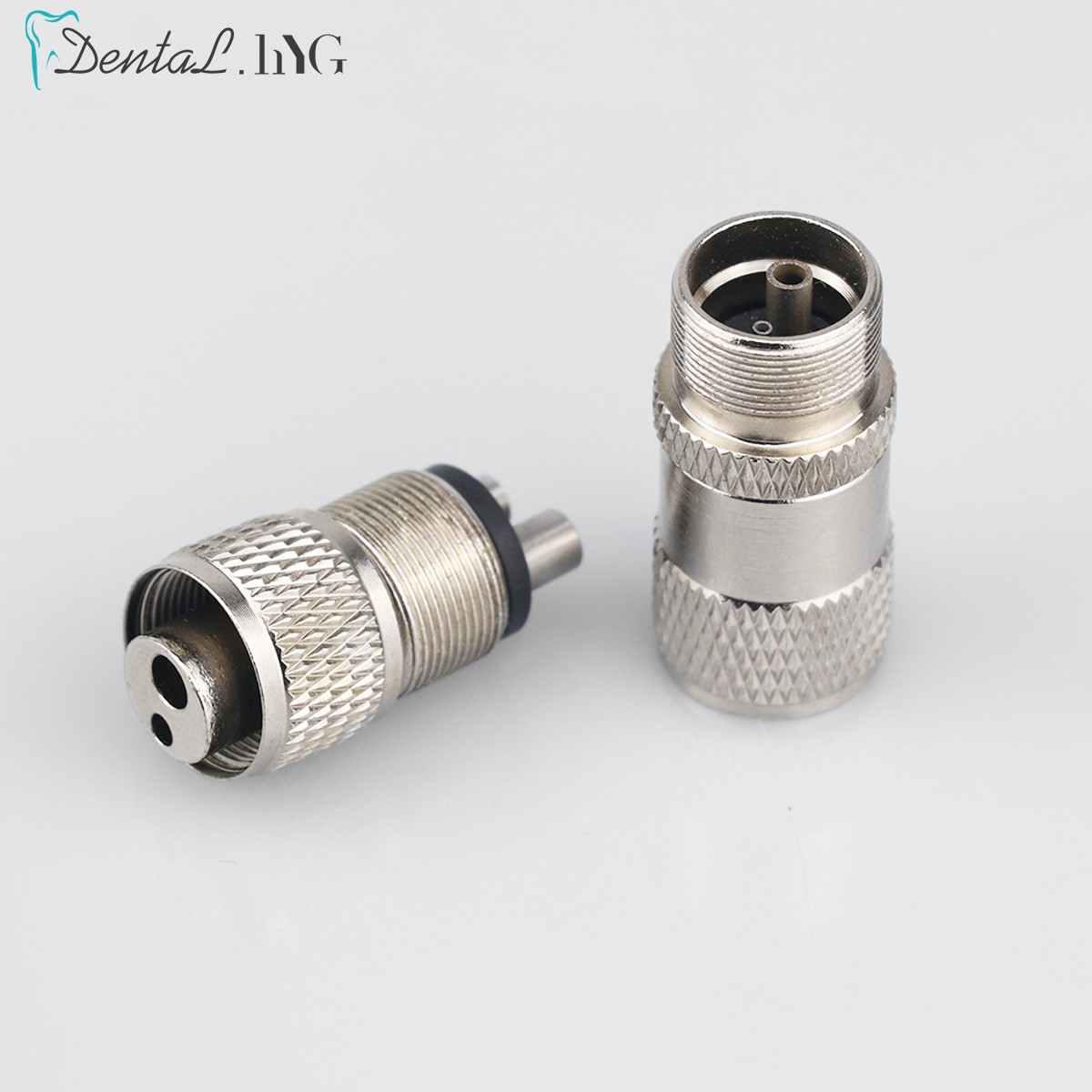 Dental Turbine Handpiece Adapter 4 Holes 2 Holes Changer Connector Dental High Speed ​​Handpiece Spare Parts Tool For Air Motor