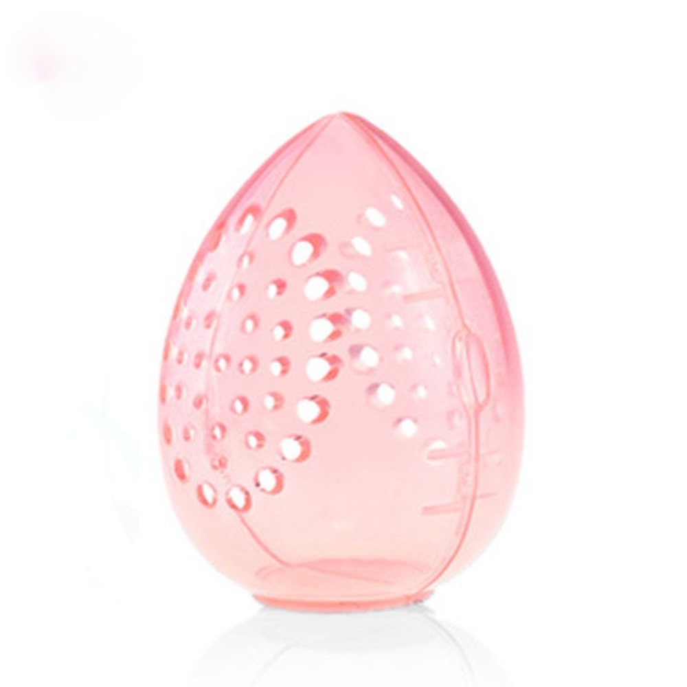 Mold Proof Puff Drying Holder Easy to Carry Sponge Display Storage Cosmetic Puff Holder Egg Shape Box Makeup Accessories