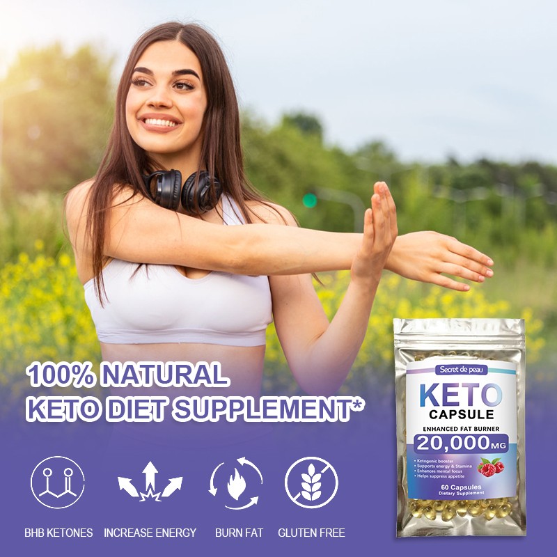 SDP 120pcs Slimming Ketone Capsule Fat Burner Provide Energy Suppress Appetite Weight Loss Keto Capsules Diet Pills Slim Product