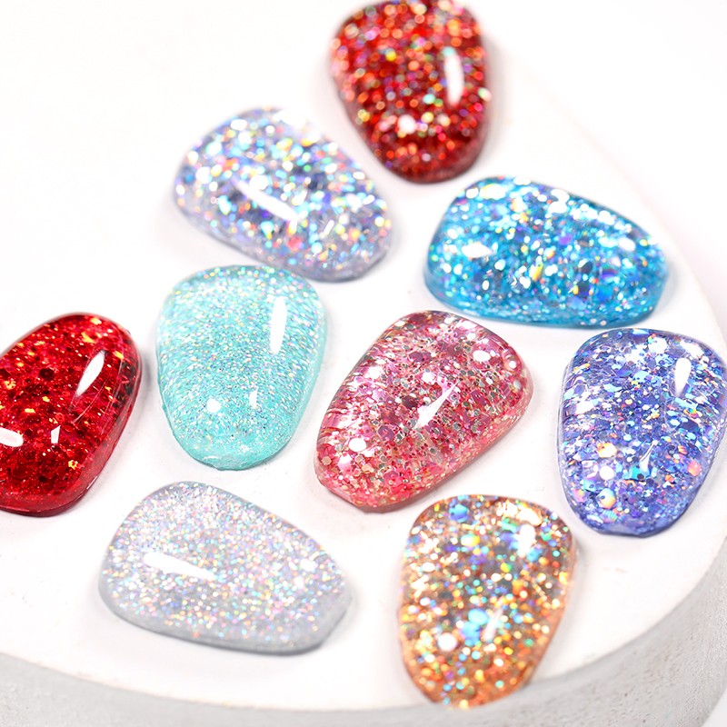 LILYCUTE 7ml Glitter Gel Nail Polish Laser Sequins Soak Off UV Gel Semi Permanent Colored Nails Gel Polish DIY Nail Art Esmalte