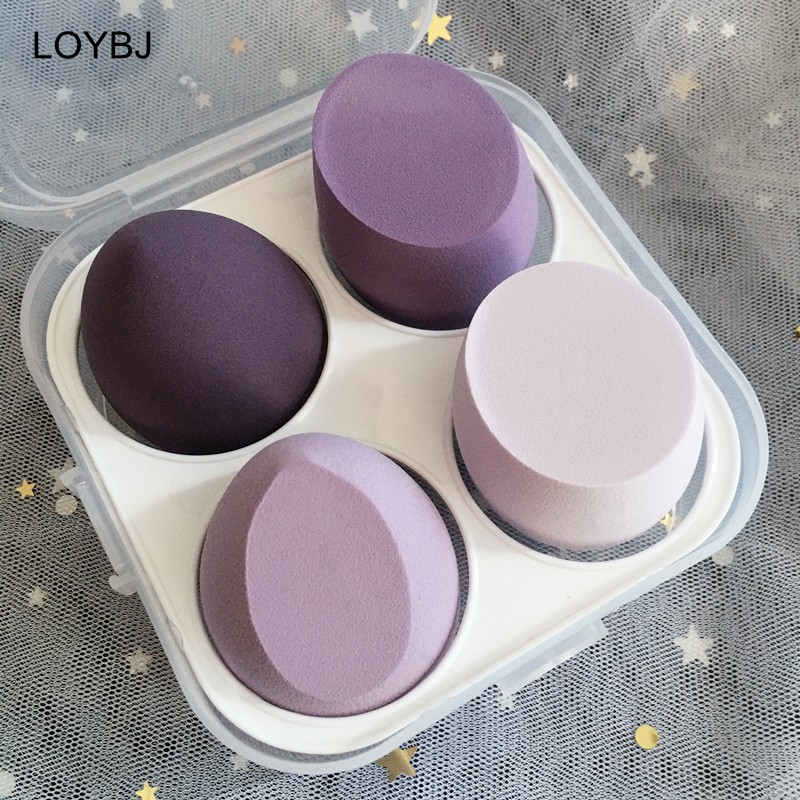 Loebig Cosmetic Puff Set Beauty Egg Blender Smooth Makeup Sponge Powder Foundation Liquid Concealer Cream Women Face Makeup Tool