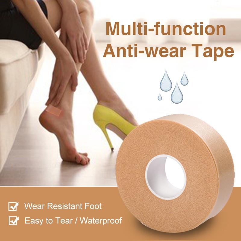 2pcs Multifunctional Bandage Medical Latex Plaster Foot Heel Sticker Tape Waterproof Self-adhesive Elastic Pad C1567