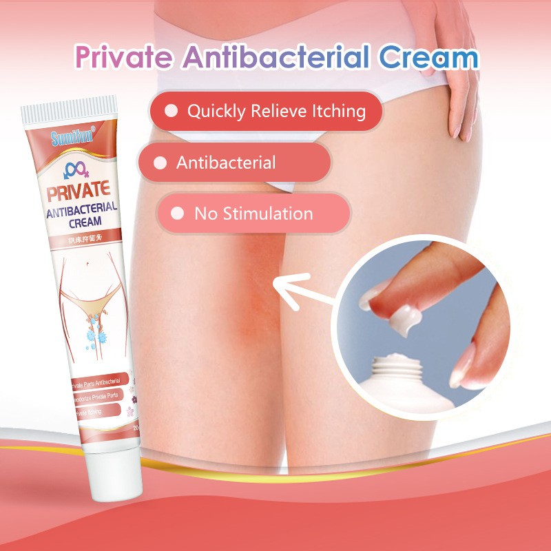 Antibacterial ointment eliminates peculiar smell itching vulvar dermatitis genital itching thigh itching special herbal flat cream