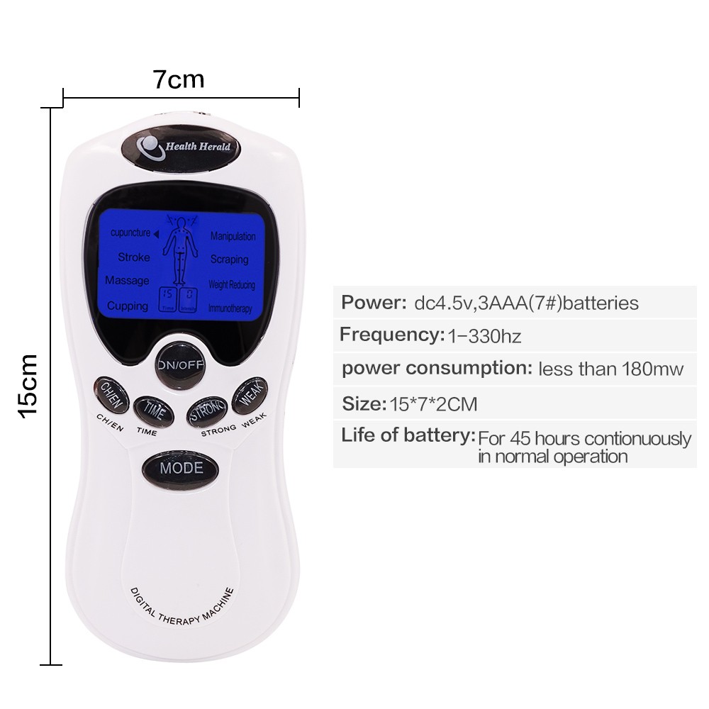 Tens Body Massager Ems Massage Machine Muscle Stimulation Massage Tool Myostimulants Stimulation Electrophysiotherapy