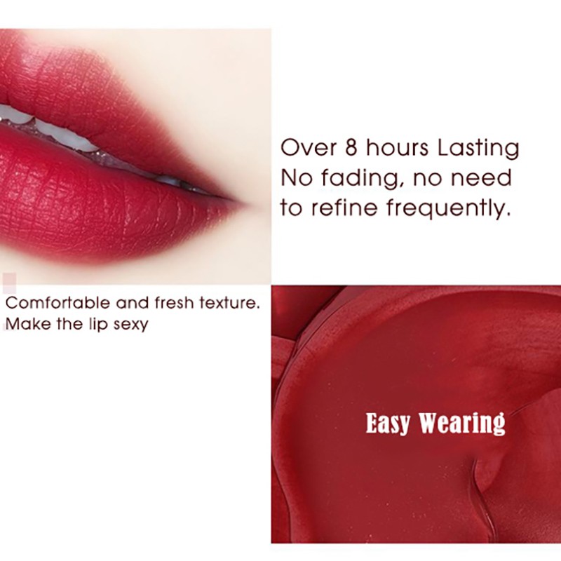 Vevet 8 Colors Lipstick Women Liquid Lipstick Set Sexy Long Lasting Matte Liquid Lipstick Set