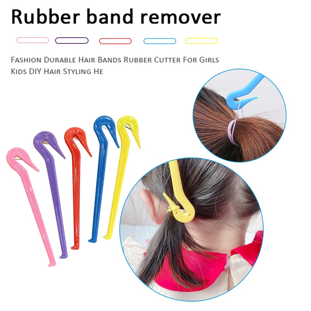 Hair Bands Rubber Cutter Do Not Hurt Hair Disposable Rubber Band Removal Tool Durable Salon Headwear Cutting Knife Accessories