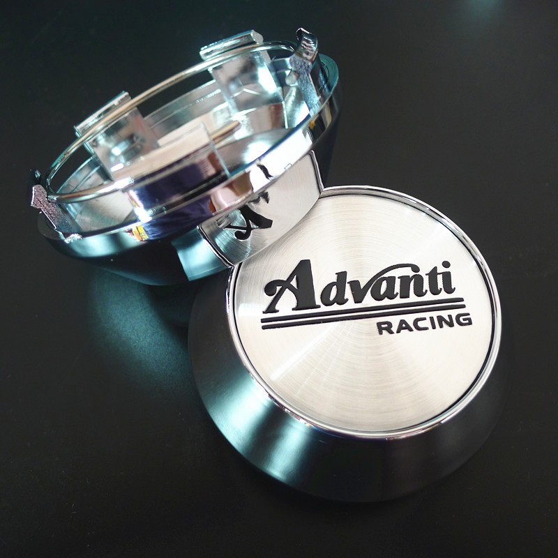 4pcs Advanti Racing Car Wheel Center Cap Hubs 65mm Emblem Emblem Badge Rims Cover Car Styling Accessories