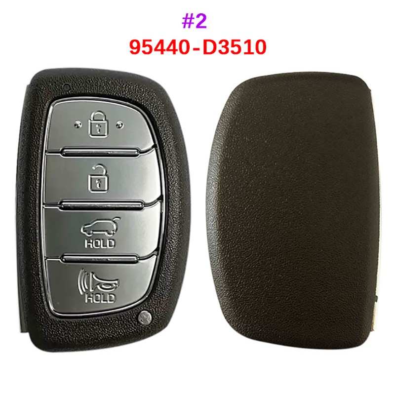 Aftermarket 3/4 Button Hyundai Tucson Smart Key 95440-D7010 95440-D3510 95440-D3000 D7000 D3500 D3010 D3110 2S610 D3100 F8000