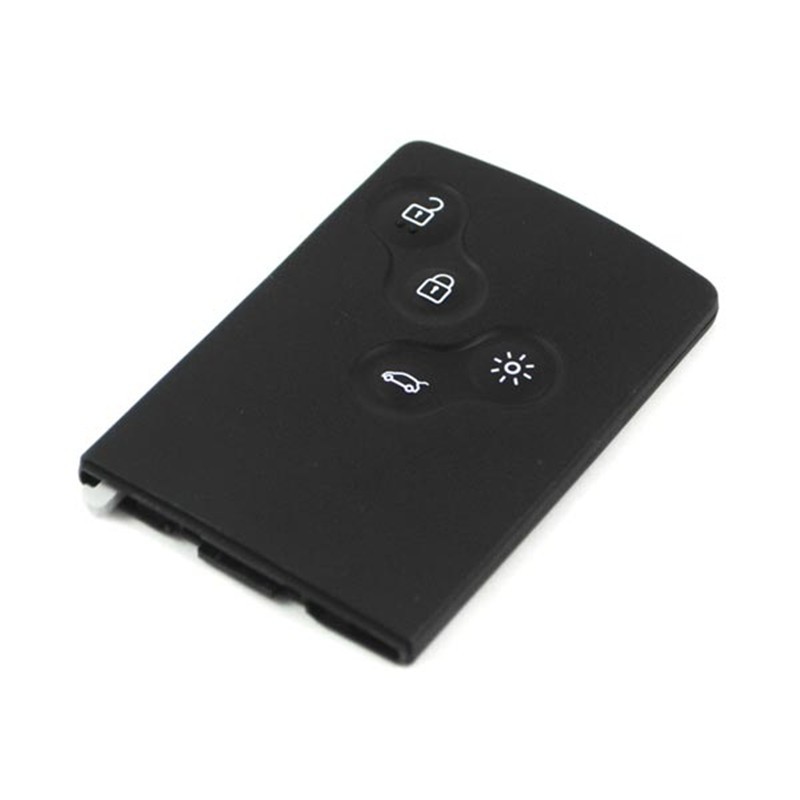 1pc kgreat 4 button remote key card keyless smart key 433MHz with Hitag AES PCF7953 chip 7953 XTT 4A chip for Renault Clio 4