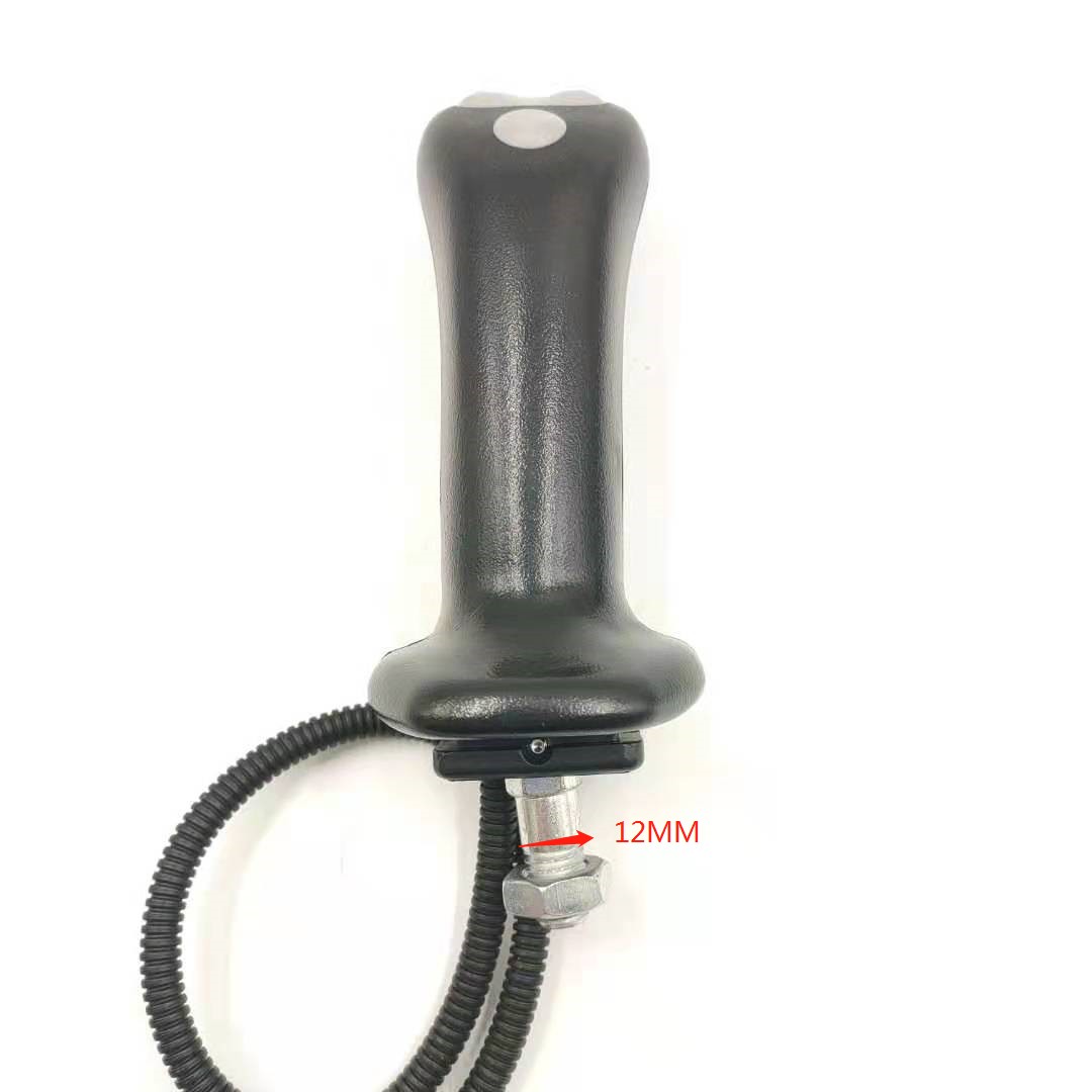 Free Shipping For Excavator Accessories Yuchai Longgong Xugong Revo 65/75-8/80 Rexroth Joystick Handle Glue 4 Button Keys 12mm