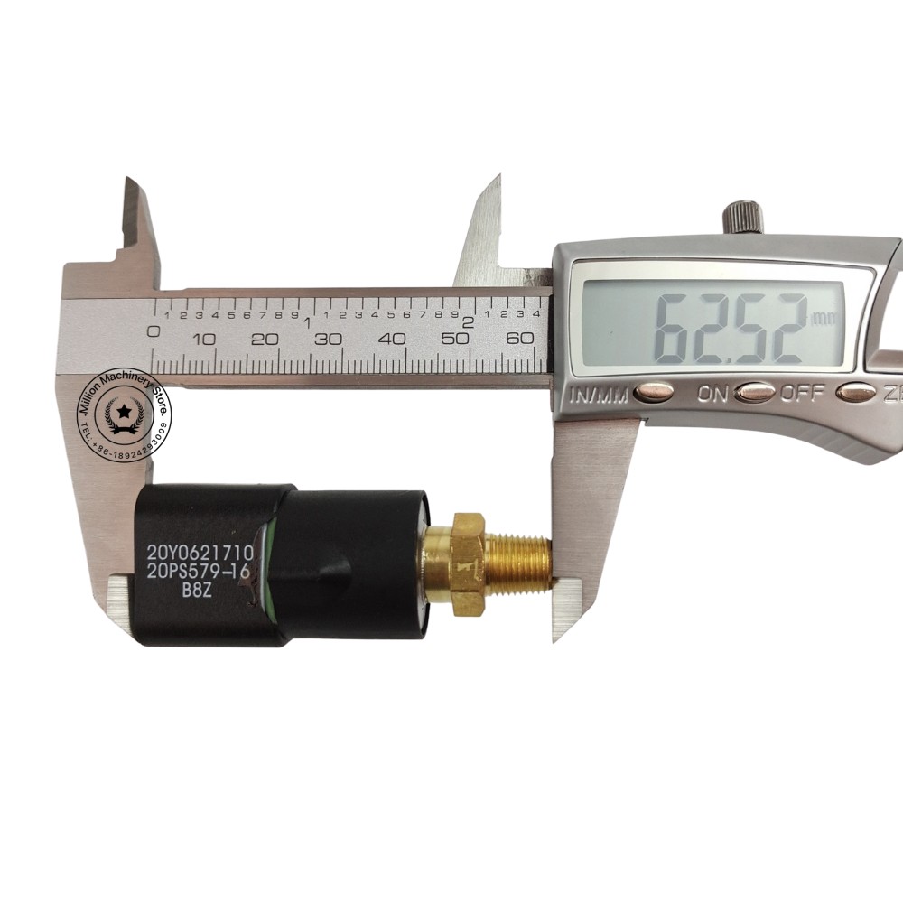 206-06-61130 20Y-06-21710 Excavator Accessories Komatsu PC200-6 PC200-7/8 Distribution Valve Pressure Switch Sensor