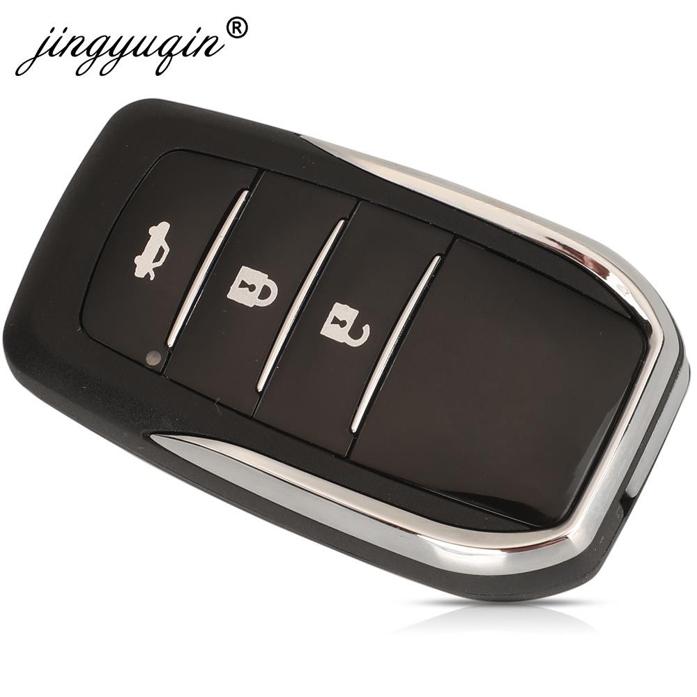 jingyuqin Flip Folding Remote Key Fob Case For Toyota Camry Corolla Prado 120 RAV4 Kluger Previa FJ Cruiser Land Cruiser