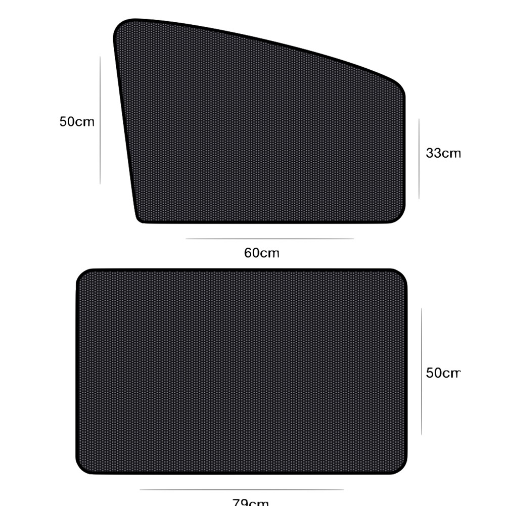 المغناطيسي زجاج سيارة ظلة UV الشمس حماية الجبهة الخلفية الجانب الشمس الظل نافذة الستار غطاء اكسسوارات السيارات