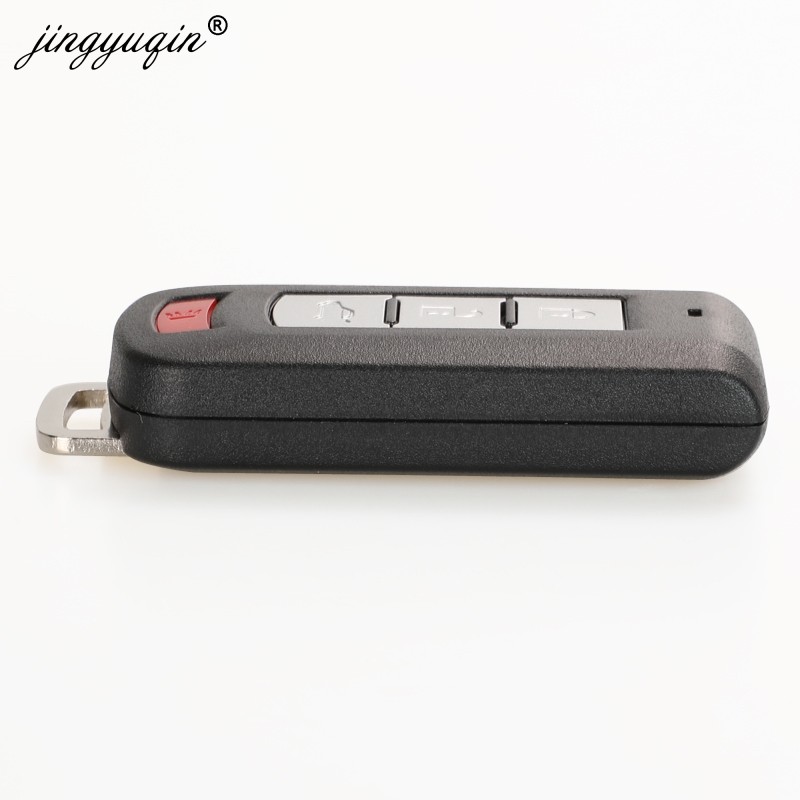 jingyuqin 2/3/4 Buttons Smart Car Key Shell Cover For Mitsubishi ASX Outlander Sport Pajero Shogun Montero Lancer RVR