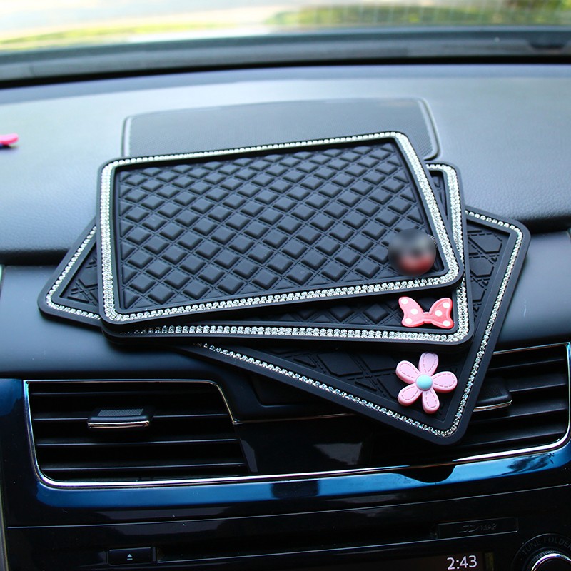 Car anti-slip mat, center console mat, silicone mat, sunglasses, mobile phone storage mat, auto parts, car decoration mat