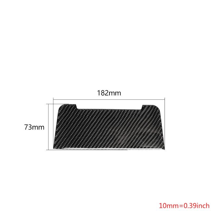 For Audi A4 B8 A5 Q5 Interior Accessories Carbon Fiber Car Center Control Gear B36B