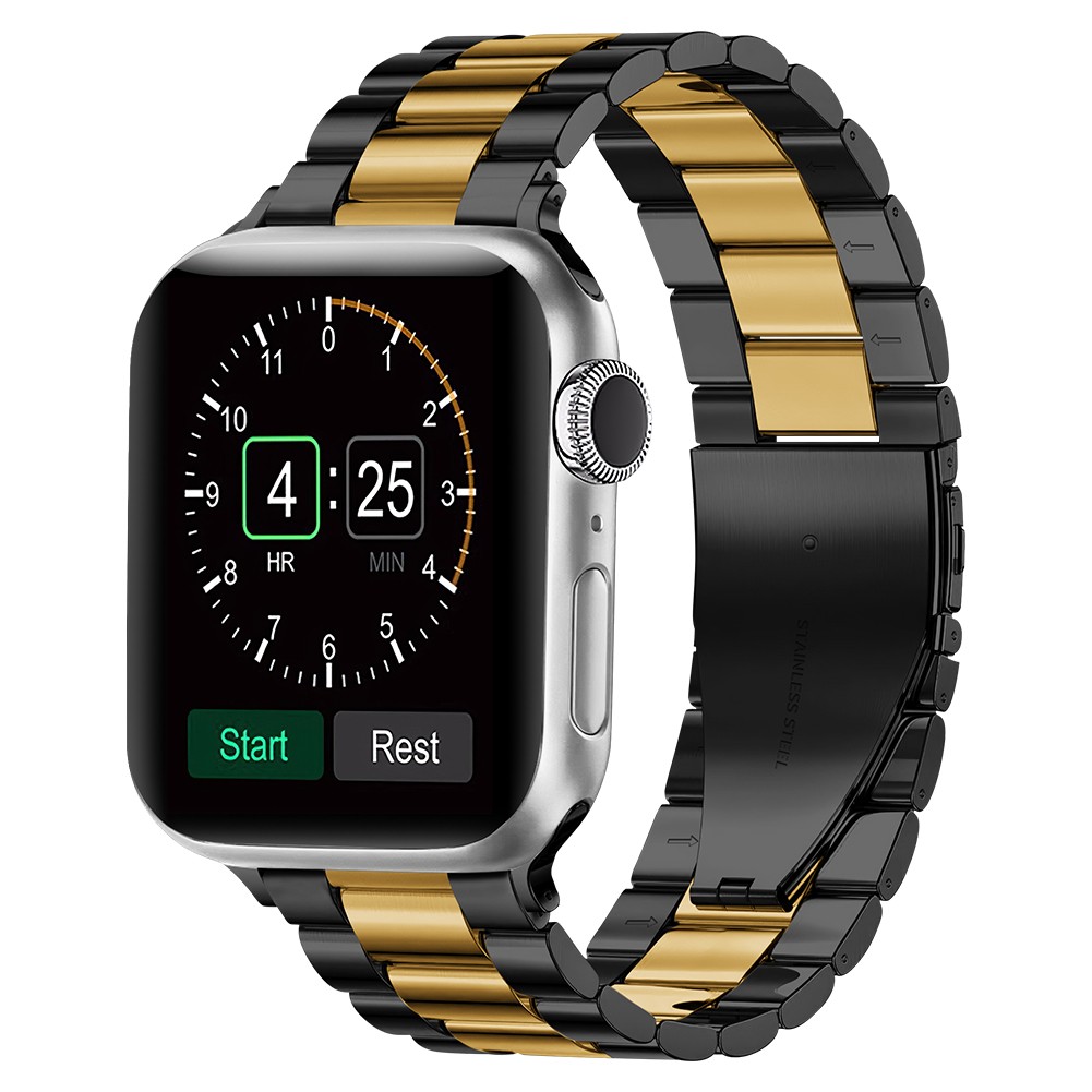 Metal Strap Compatible with Apple Watch 44mm 42mm 40mm 38mm Metal Stainless Steel Replacement Strap For iwatch 6 5 4 3 2 SE Band