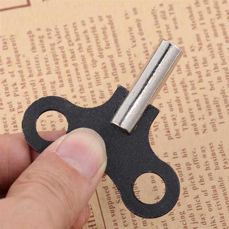 5pcs high quality wood watch key metal watch key wood watch winding tools swiss repair tool black