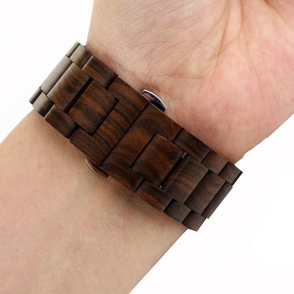 Wooden Watch Strap For Apple Watch Series 6 5 SE 4 3 Band 44mm 38mm 42mm Bracelet Iwatch 5 40mm Strap Wristband Band Accessories