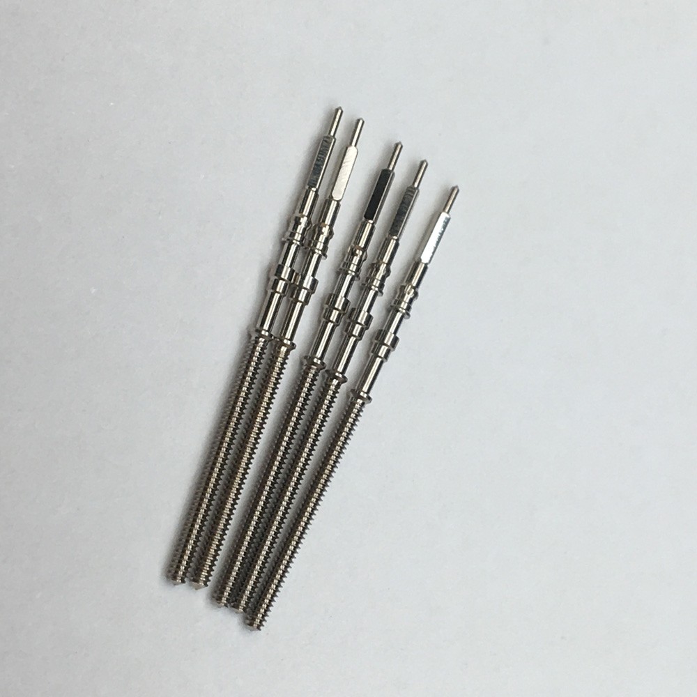 Seiko Original Winding Stem For NH3 Series Movement Stainless Steel Winding Stem 5pcs For NH35 NH36 NH38 NH39A Repiar Crown Kits