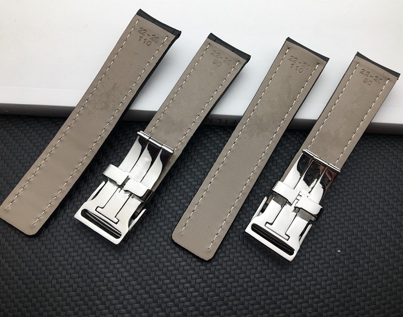 Genuine Leather Watchband Watch Band Black Brown Blue Soft Watchbands for Breitling Strap Man 20mm 22mm 24mm With Tools Logo On