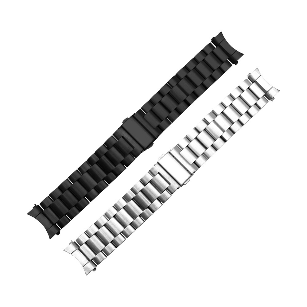 20mm 22mm Stainless Steel Watchband For Samsung Galaxy S3 Watch 42mm 46mm SM-R800 Sport Band Curved End Strap Wrist Bracelet