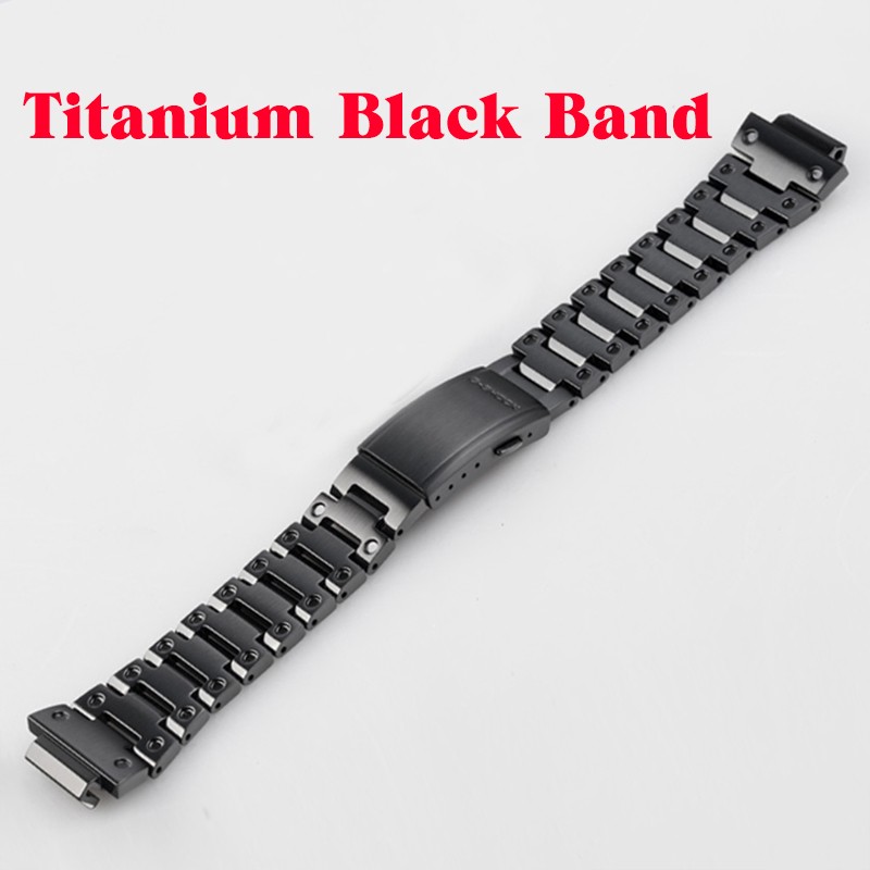 Titanium Alloy Bezel+Band for Casio G-shock DW5600 GW5600 DW5000/5035 Metal Watch Strap Case for GW-M5610/5600 Mod with Tools