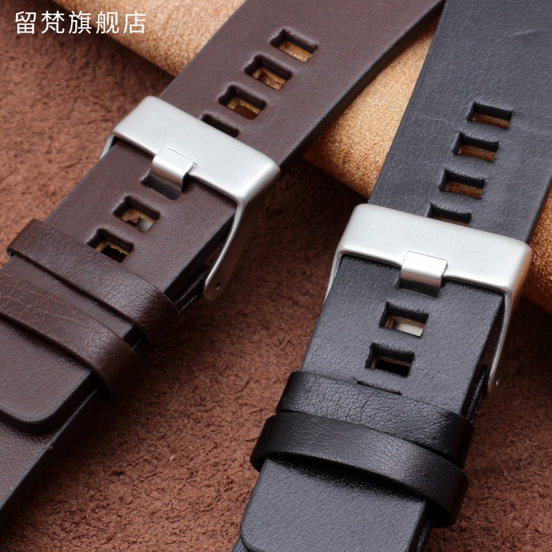 Large Watch Strap 26mm 27mm 28mm 30mm 32mm 34mm Suitable for Seven On Friday Diesel FEICE Men's Wrist Watch Band Bracelet