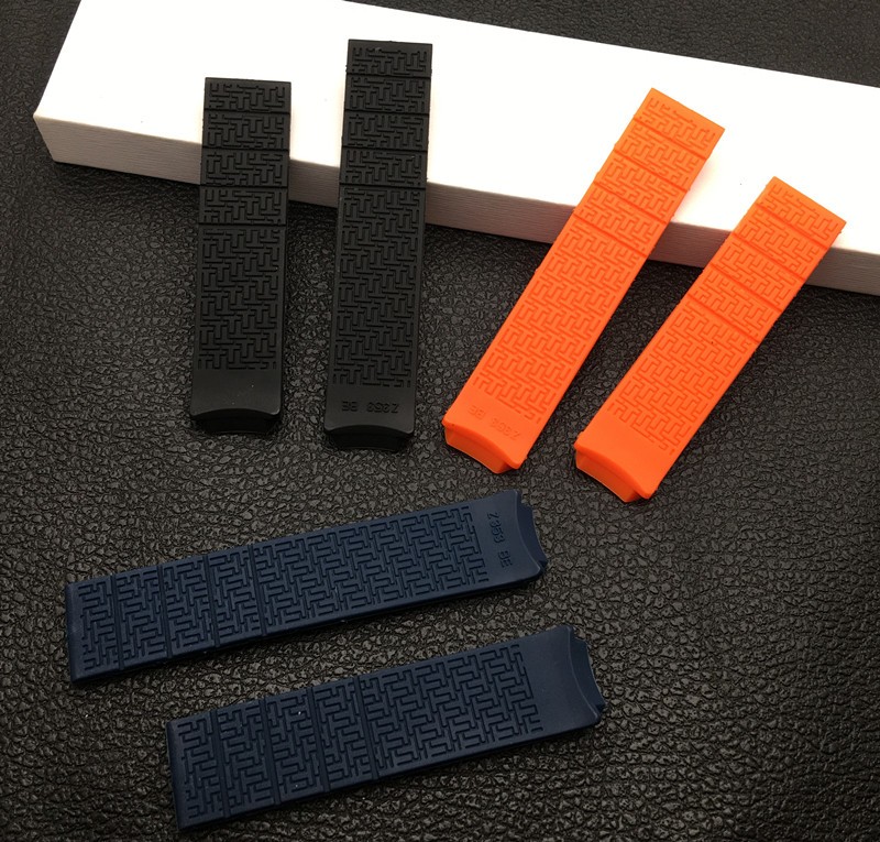 Silicone Rubber Watch Strap, 20mm, Fit for Tissot, for T-Touch 2 II, T047420A, T013420 Z353, Free Tools