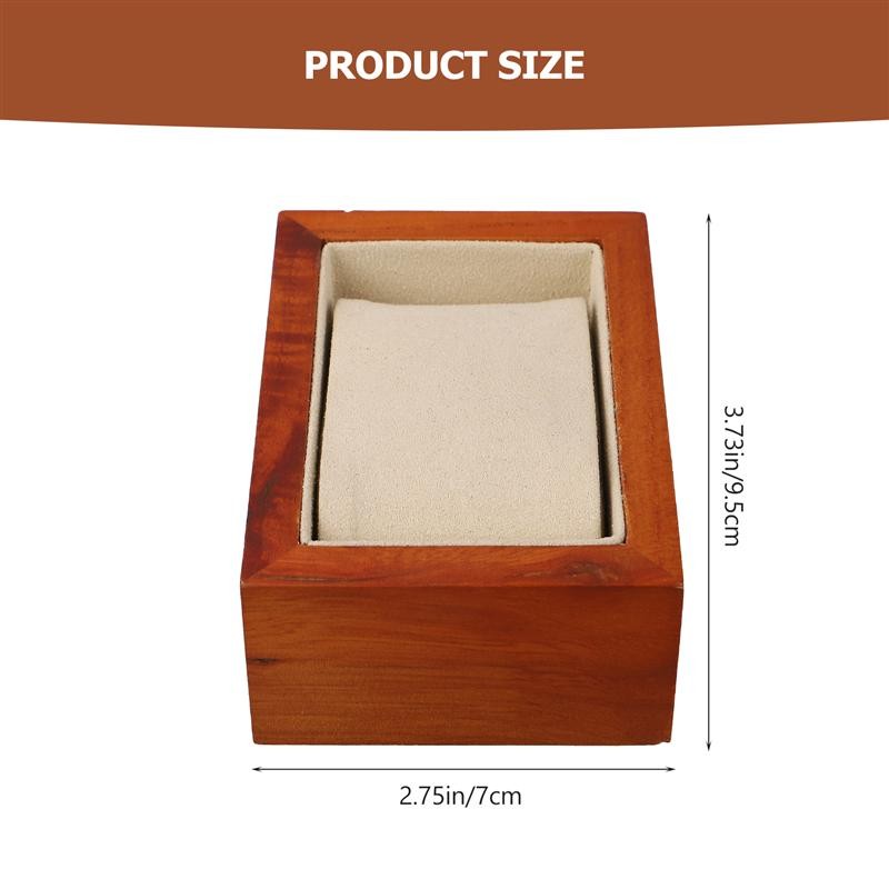 Watch packing box minimalist bracelet jewelry display container wooden organizer