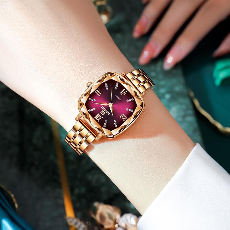 Women Watches New Women's Simplicity Casual Quartz Stainless Steel Band Watch Rose Ladies Wrist Watch Gift Montre Femme