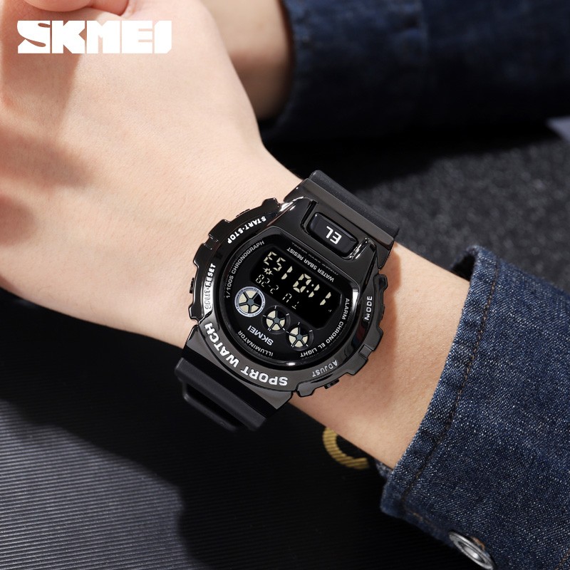 Original Electronic Watch Mens Luxury Outdoor Sports Digital Watches Top Brand SKMEI Men's Wristwatch Led Countdown Alarm Clock