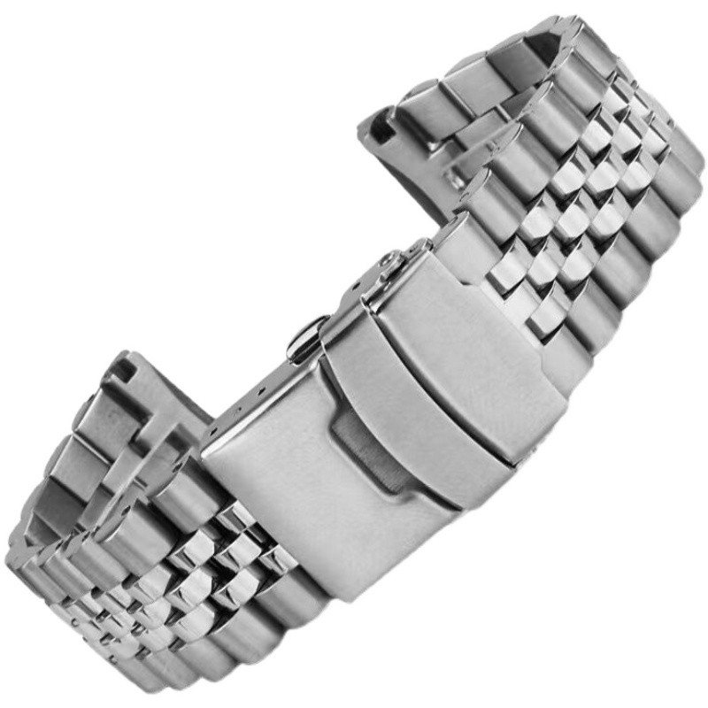 Stainless Steel Band Strap 22mm Folding Buckle Diving Men Sport Replacement Bracelet for Seiko Turtle SRP773 / 774 / 777