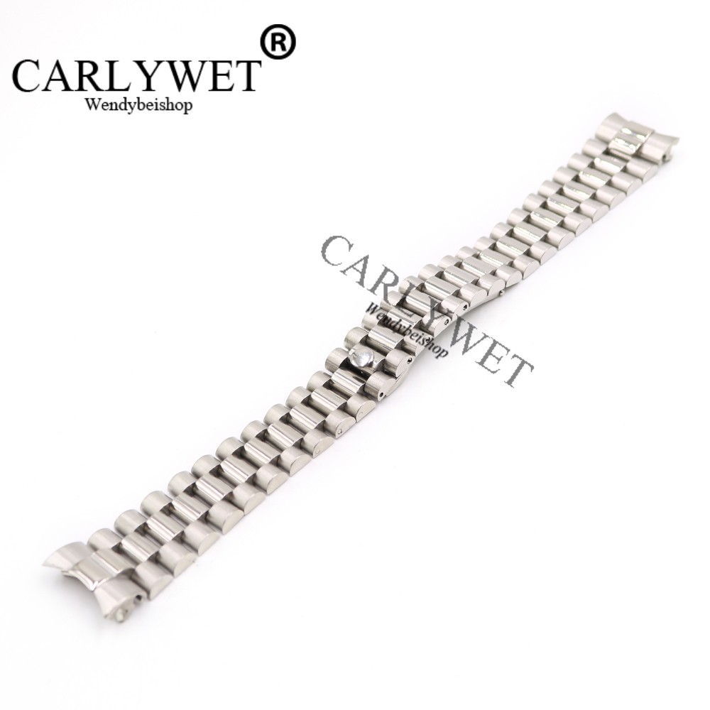 CARLYWET - Screw links for watch head, 20mm, stainless steel, replacement