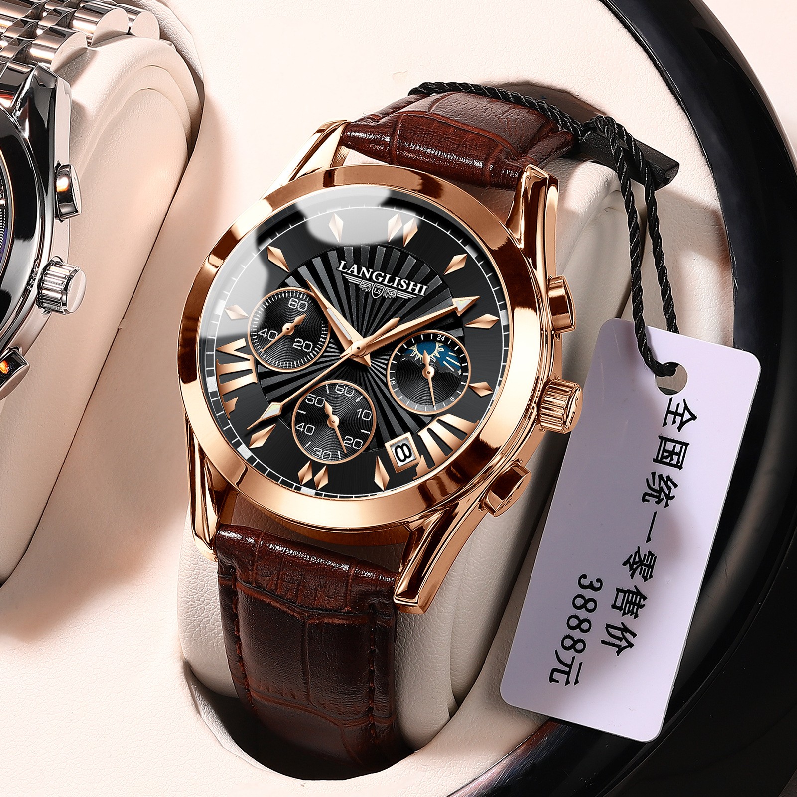 POEDAGAR Men's Watch Luxury Brand Sport Watch Men Full Steel Watches Male Wrist Watch Male Watch Male Clock