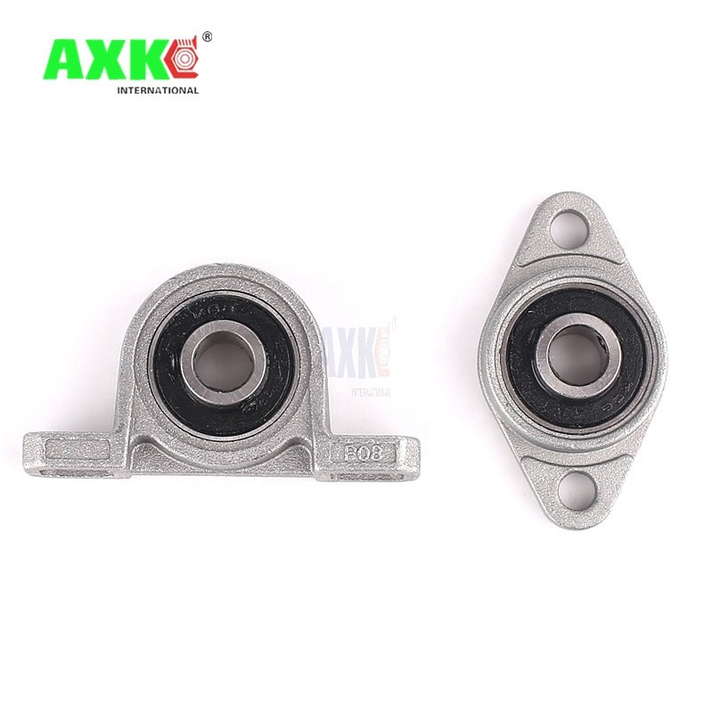 1pc Zinc Alloy Diameter 8mm to 30mm Ball Bore Ball Bearing Mounted Support Kfl08 Kfl000 Kfl001 Kp08 Kp000 Kp001 Kp002