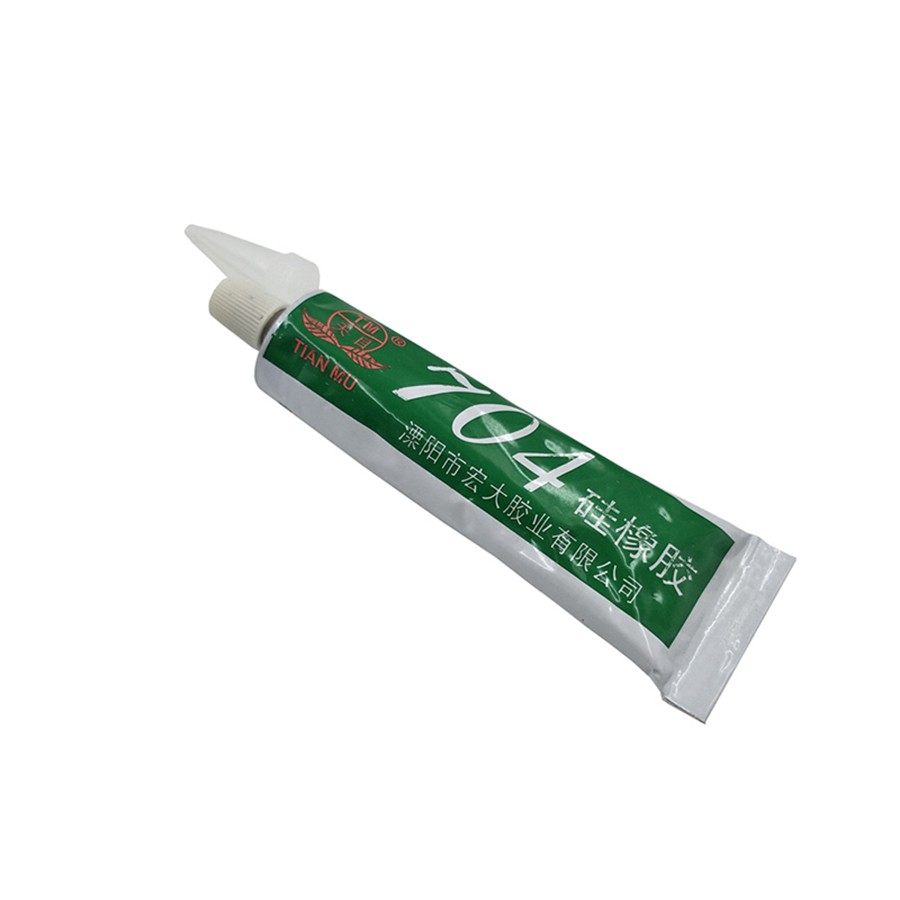 High Temperature Glue, Silicone Rubber, Water Resistant, Thermal Conductive, Static, 45g 704