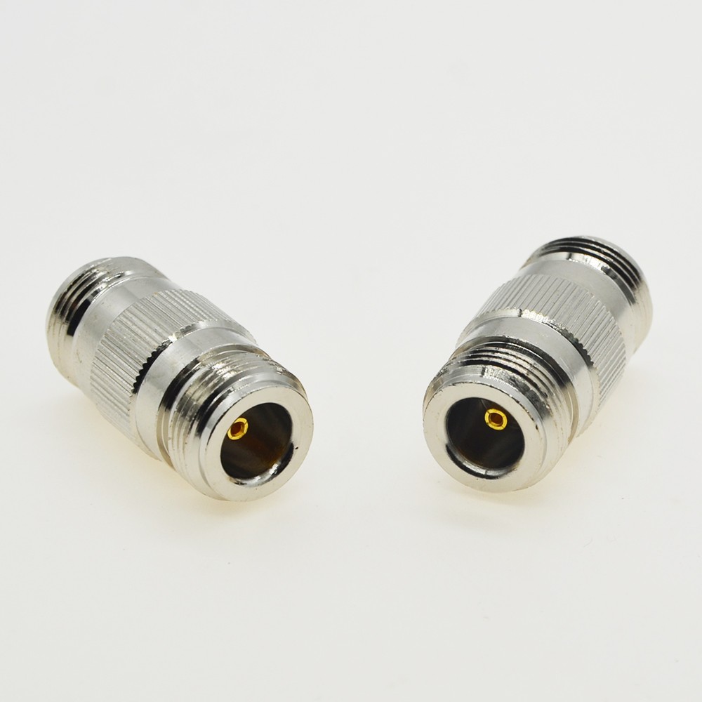 1pc N Type Female o N Female Jack Straight N Type Adapter RF Coaxial Connector Copper Nickel Plated Plug Jack